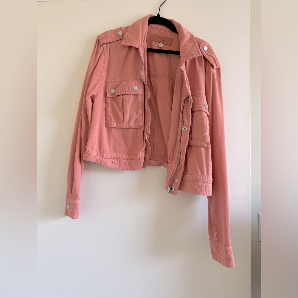 Blank nyc peach/coral jacket!